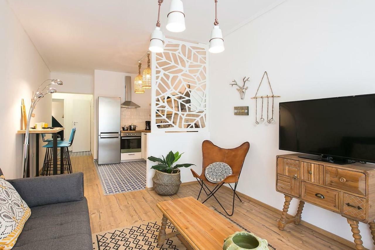 Boho Chic Apartment, Agia Sofia District #Feelslikehome Thessaloniki Exterior foto