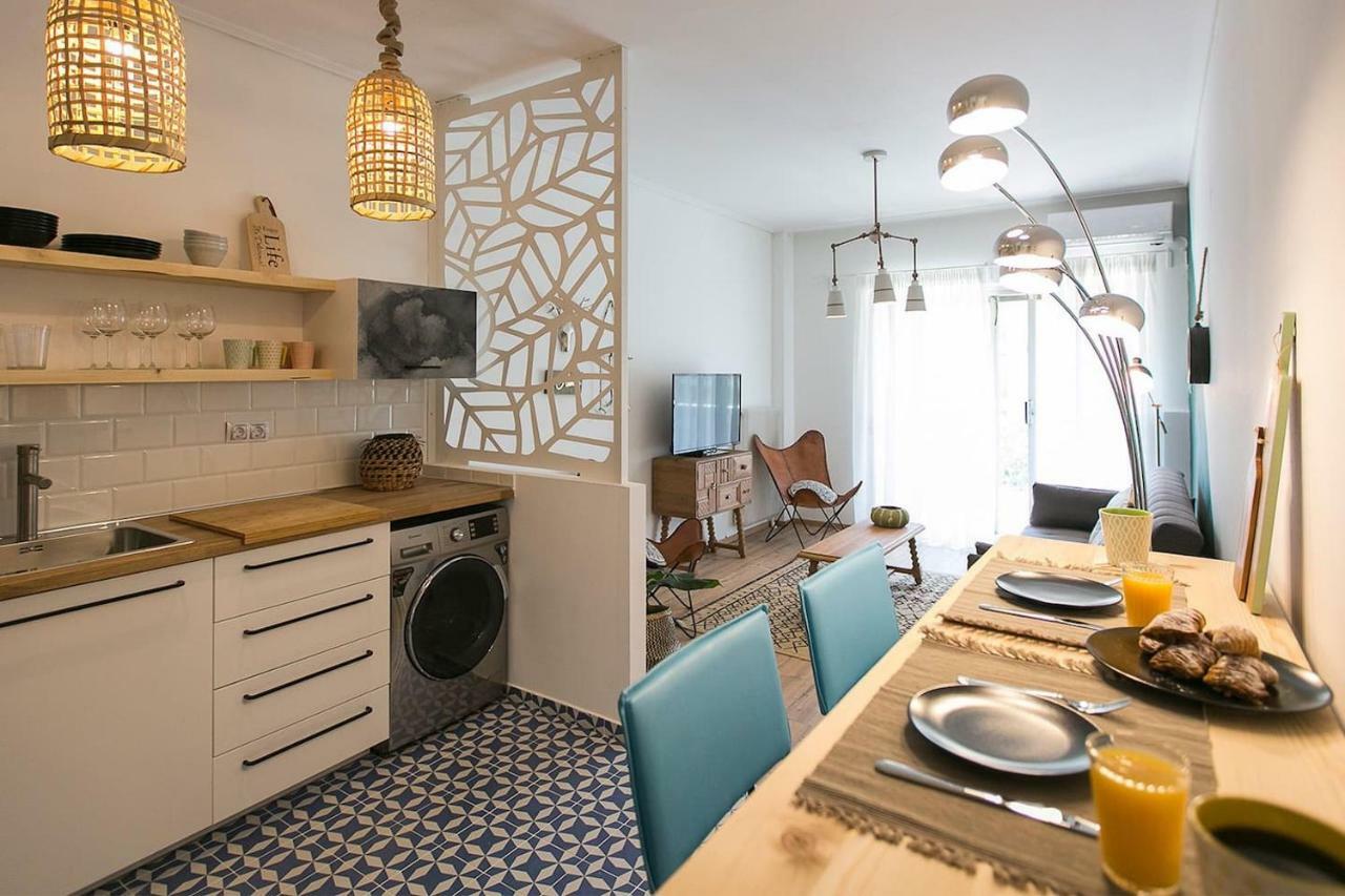 Boho Chic Apartment, Agia Sofia District #Feelslikehome Thessaloniki Exterior foto
